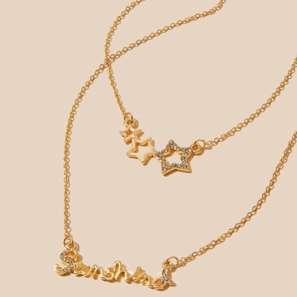 2pc Sunshine Necklace